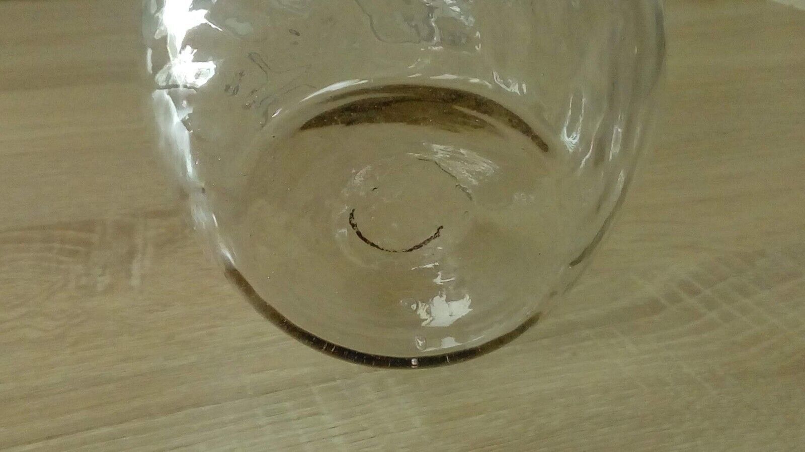 Crystal carafe late 18th early 19th