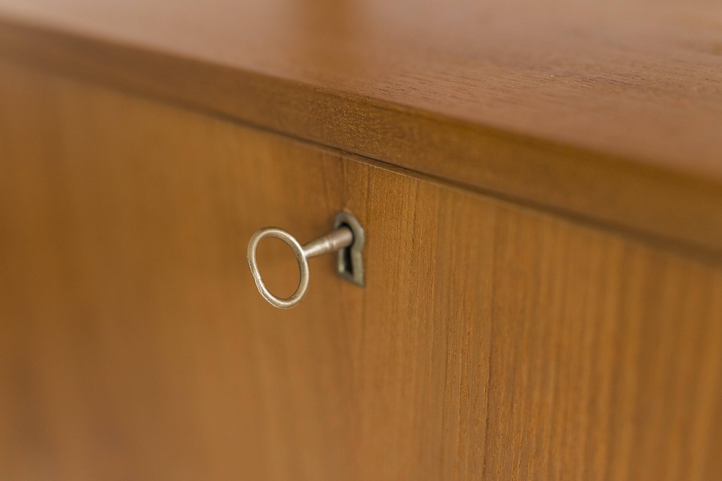 Mid-Century Modern Teak Wall Unit attributed to Kurt Østervig, 1960