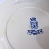 3 plates dessert in iron earth of Gien mondèle Hawthorn 211224