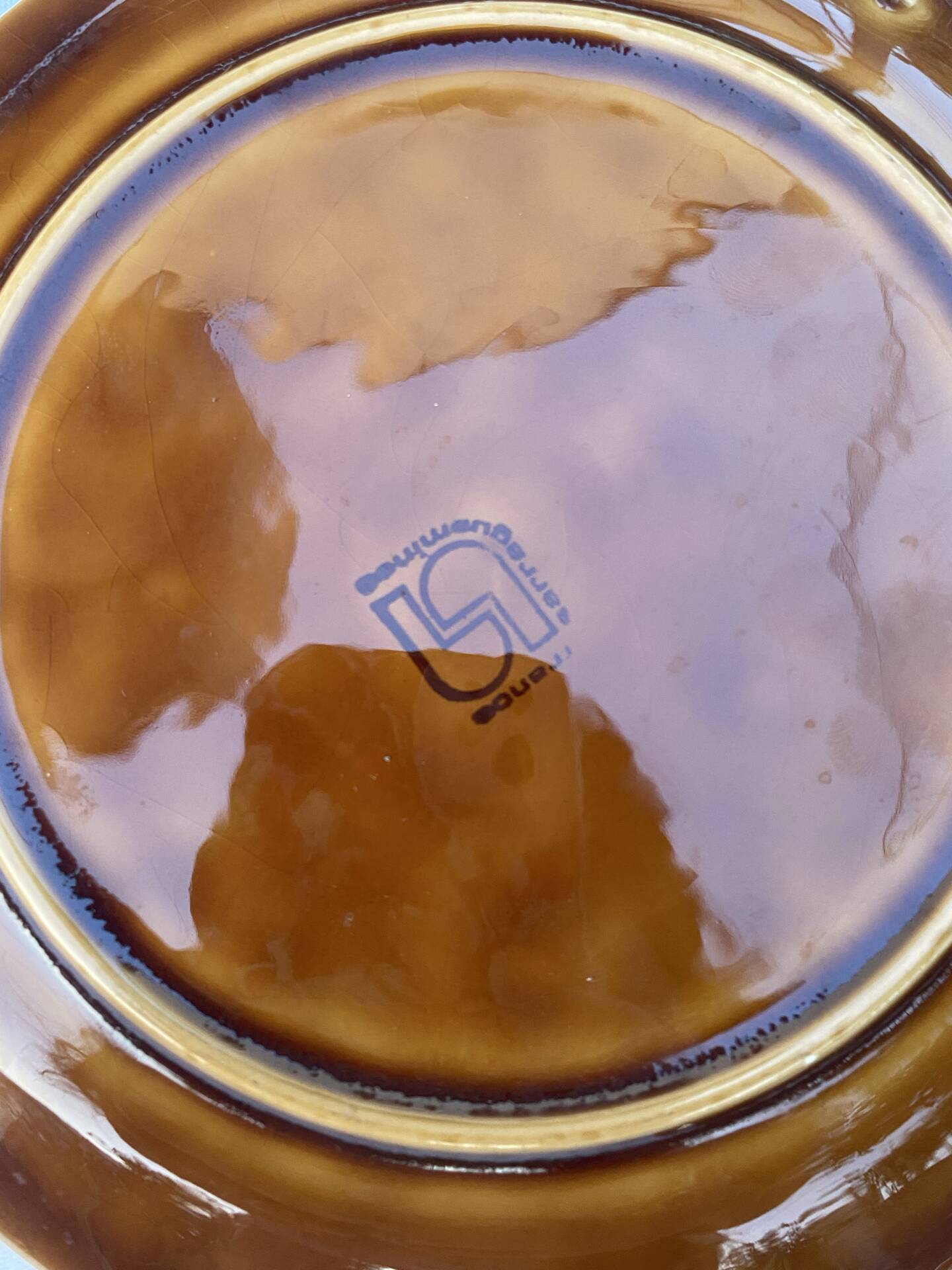Dessert plates Sarreguemines Hawaii