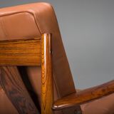 Set of Model 118 armchairs in rosewood by Grete Jalk for France & Son, 1960s