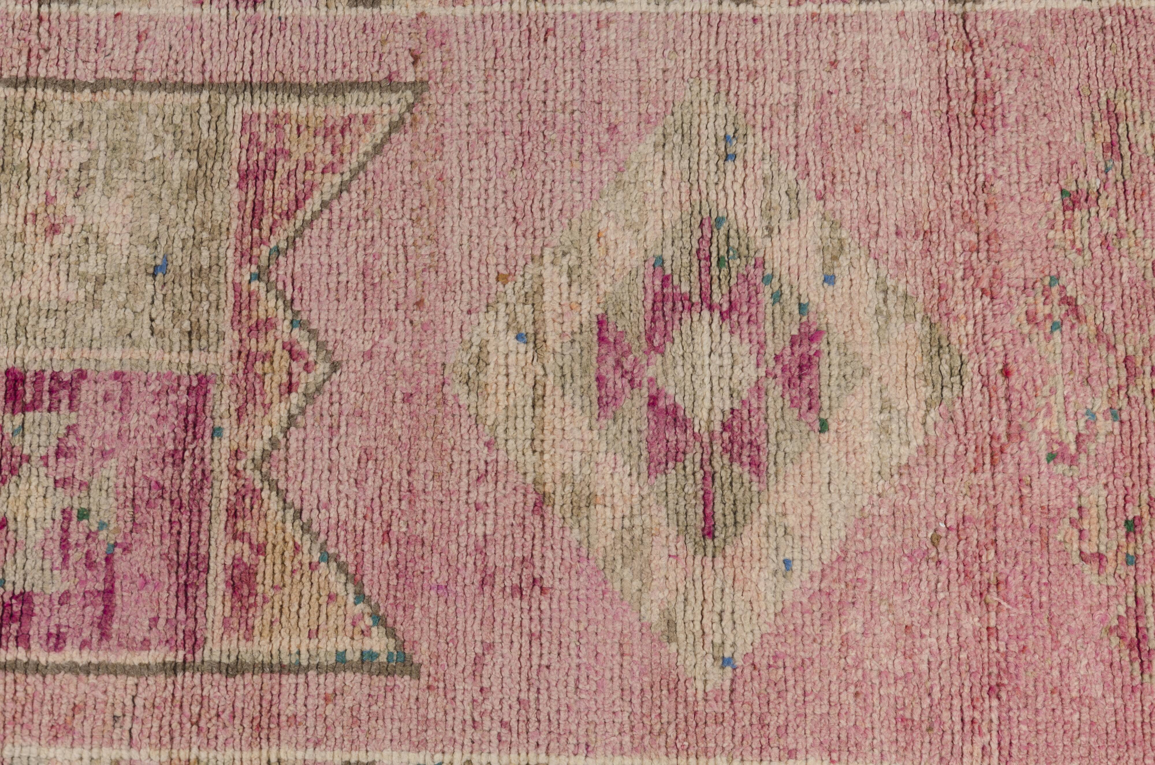 Tapis couloir vintage oushak