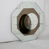 Pair of "kinetic" mirrors, France, circa 1970