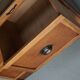 English Haberdashery Shop Cabinet with Glass Fronted Drawers, Circa 1930s