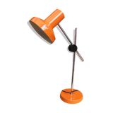 70's orange swing desk lamp