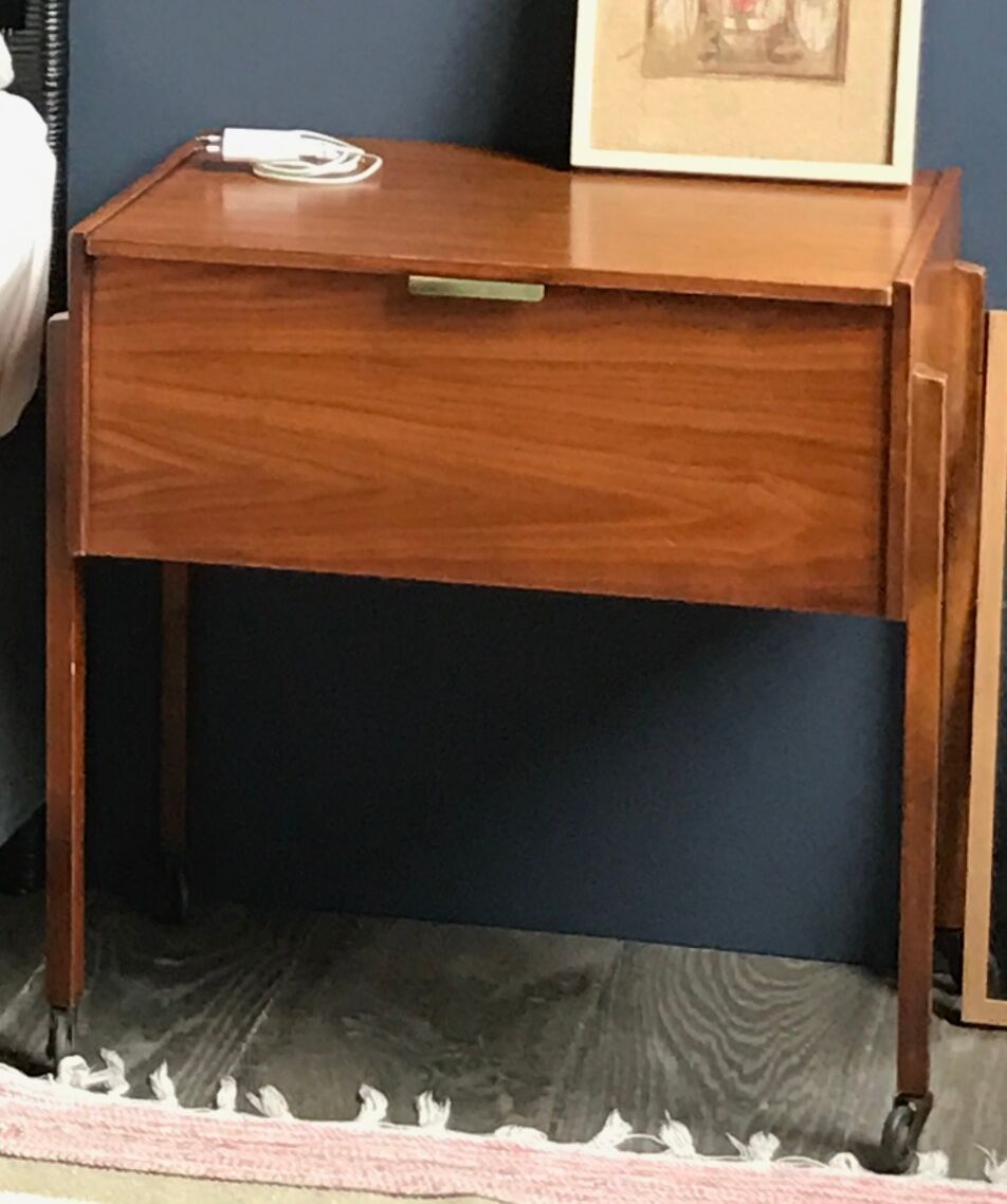 70s bedside table