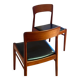 Pair of vintage Scandinavian teak chairs "Olga"