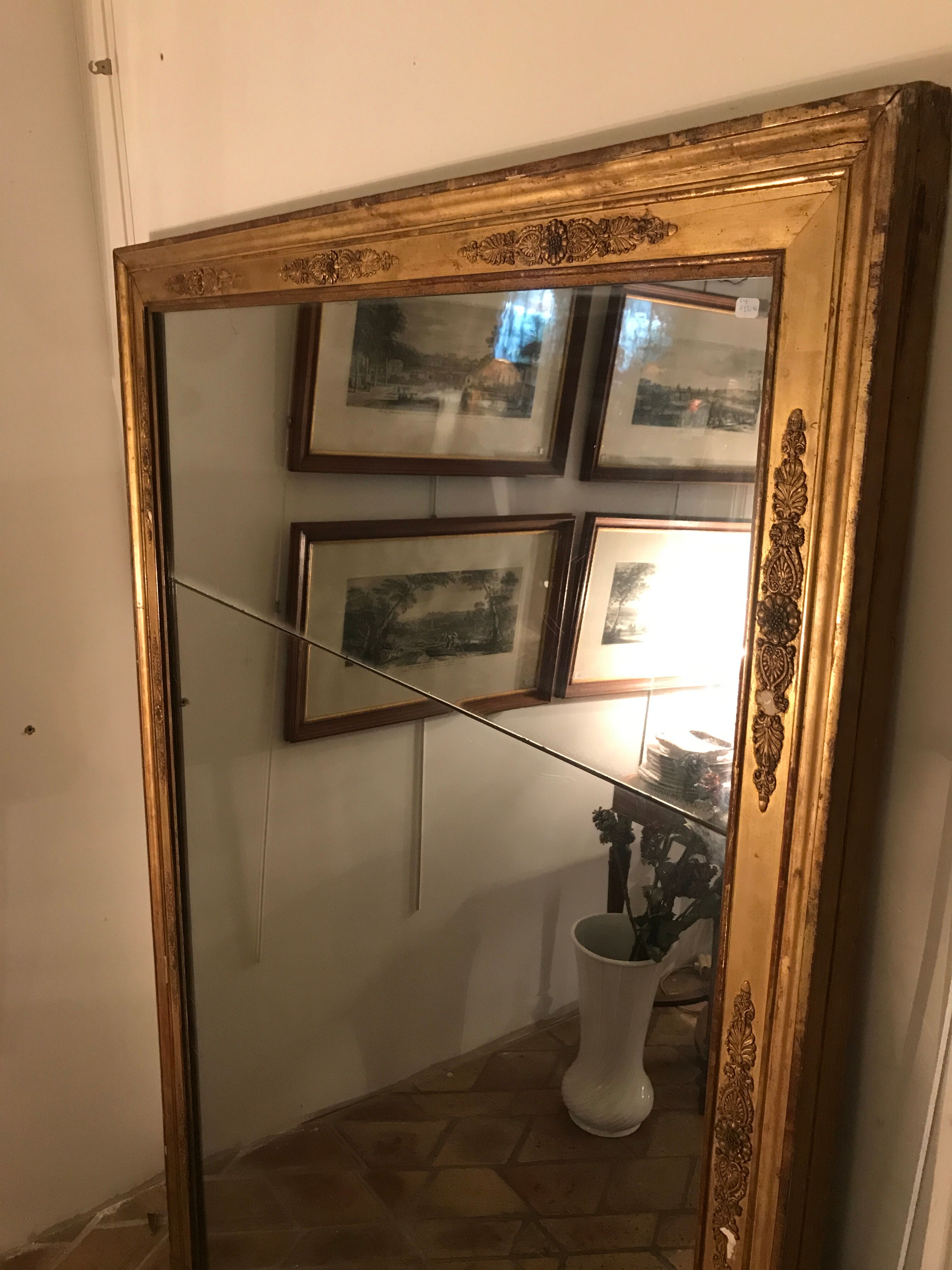 Mirror of time restore 123x175cm