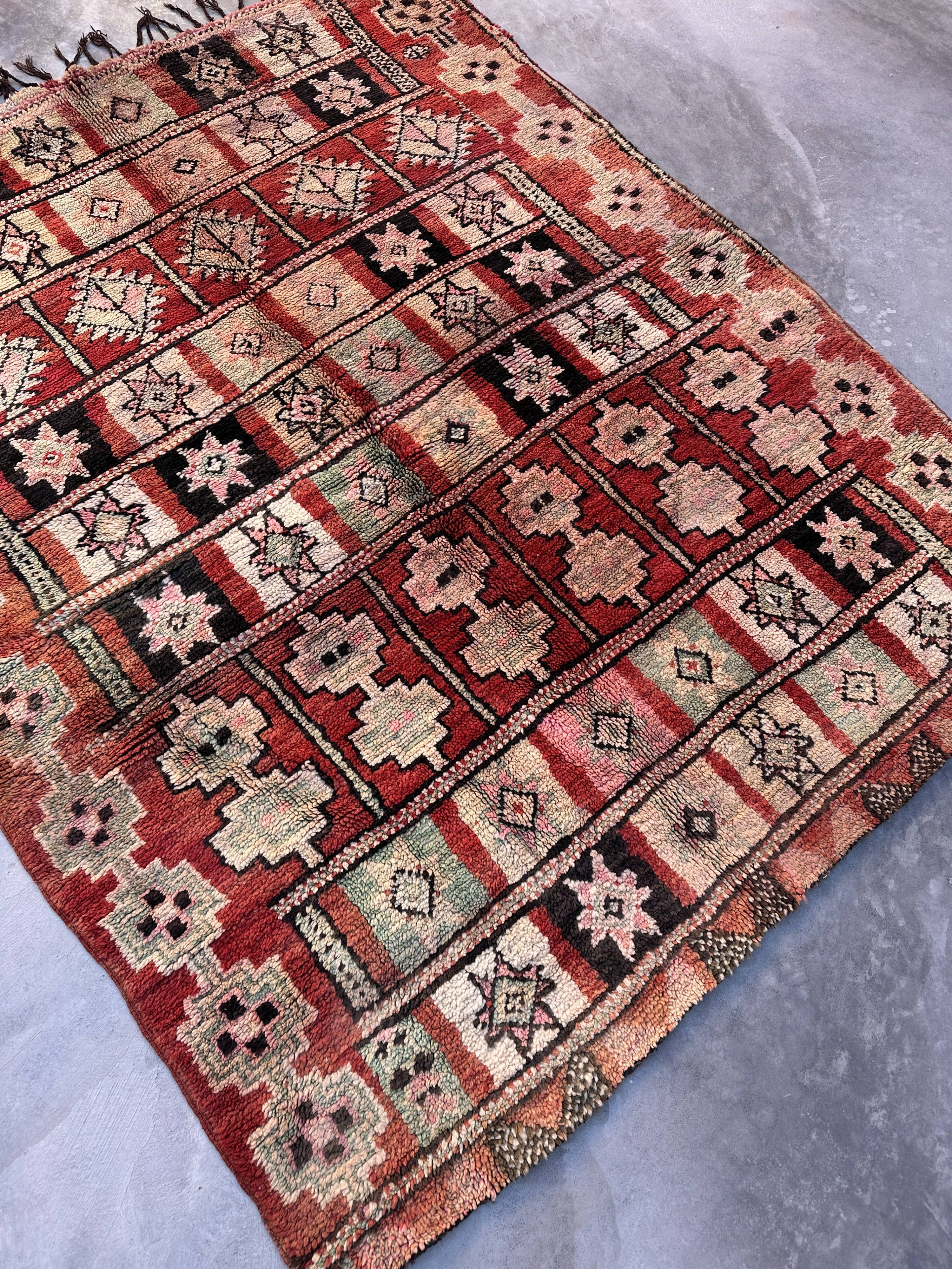 Moroccan Carpet - 187 x 226 cm