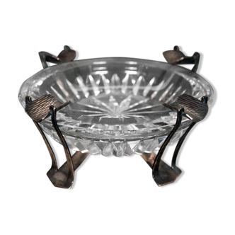 Crystal ashtray, Poland, 1960s