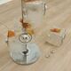 Murano cubic glass floor lamp by Toni Zuccheri for VeArt 1970s