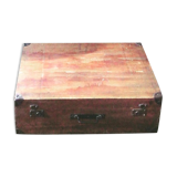 Wooden suitcase