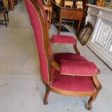 Armchair voltaire relax in cremaillere