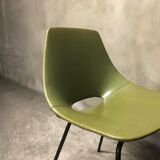 Chaise "Tonneau" Pierre Guariche, édition Steiner