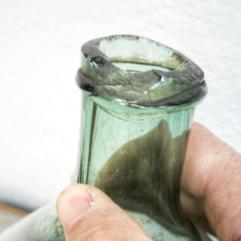 Demijohn green 5 liters