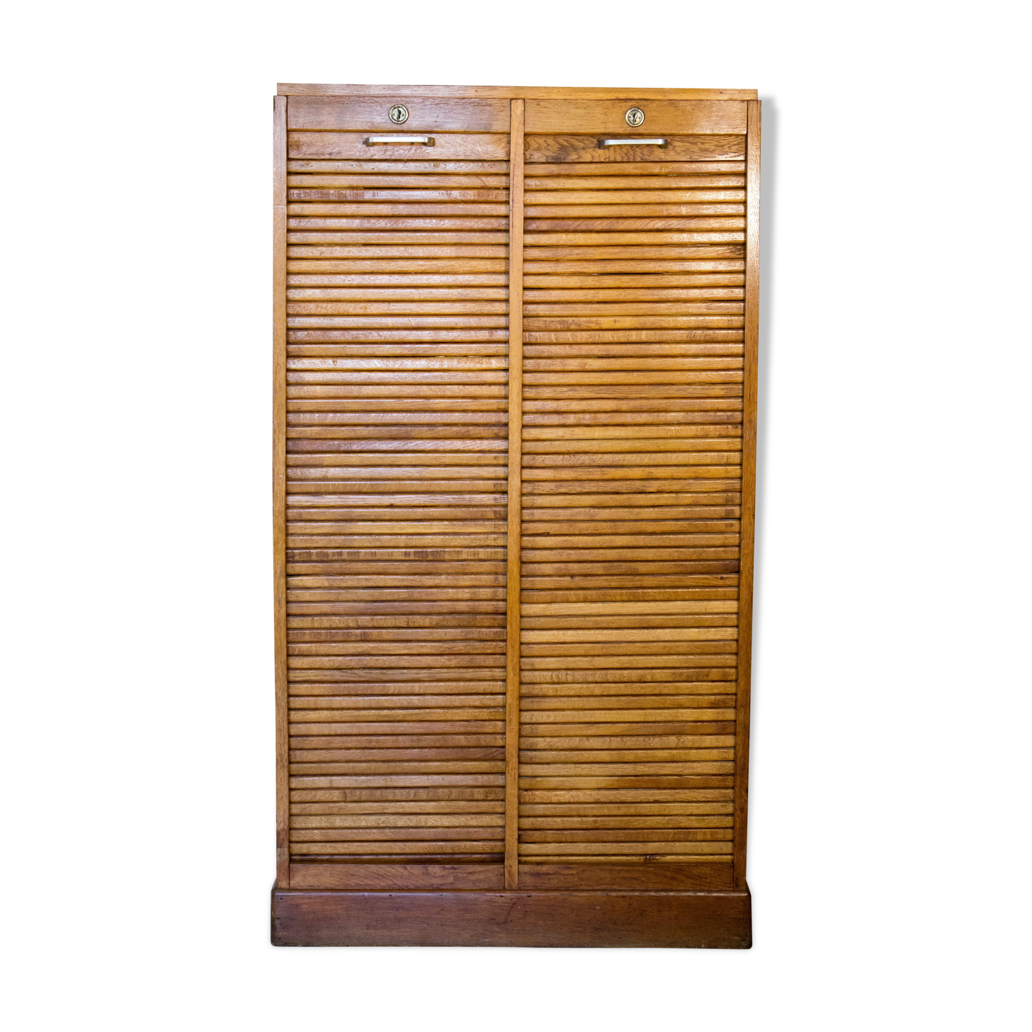 Superb Cabinet double curtain, 40-50 year, solid oak
