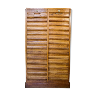 Superb Cabinet double curtain, 40-50 year, solid oak