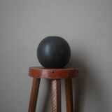 Handcrafted japandi ceramic ball vase