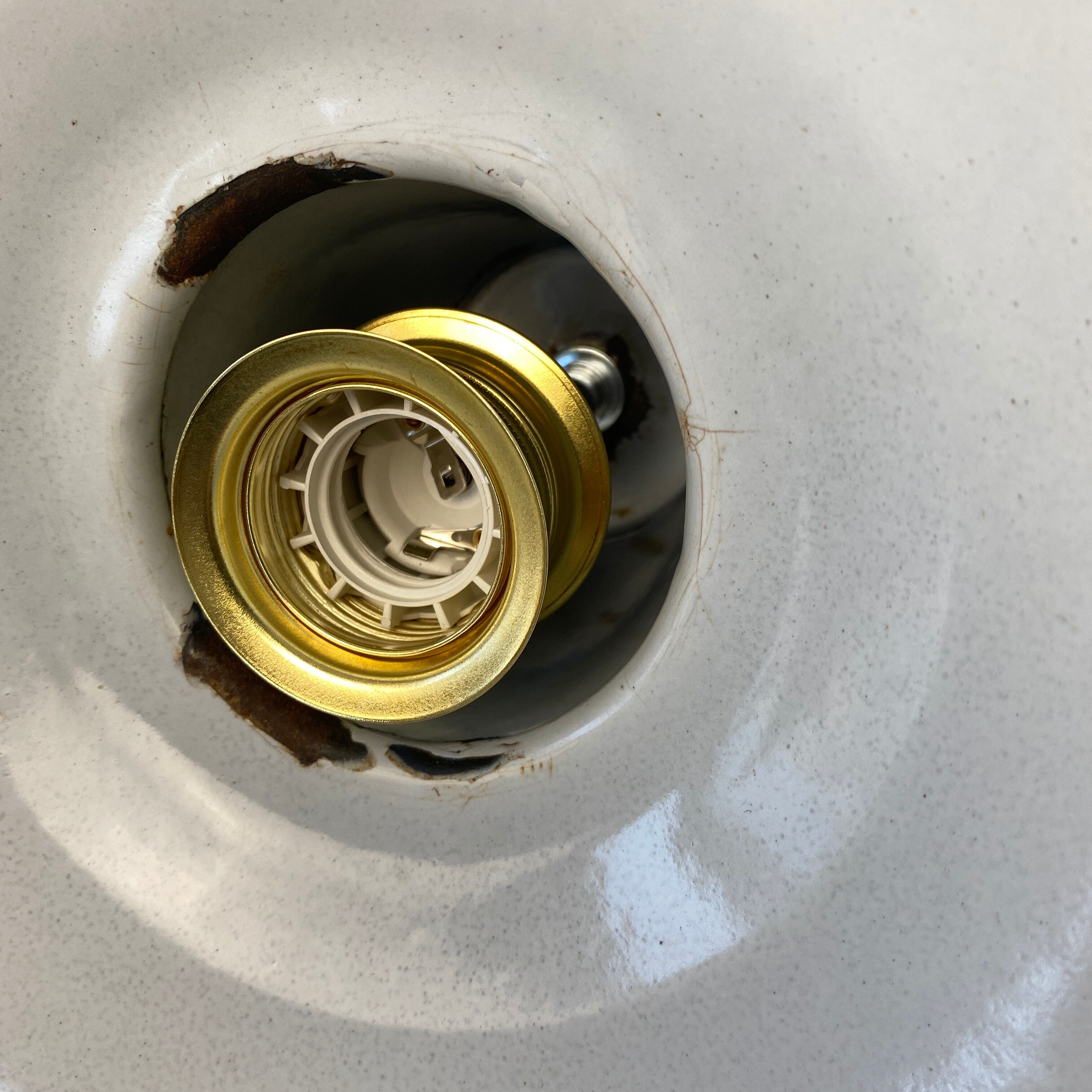 Old industrial suspension 35.5 cm