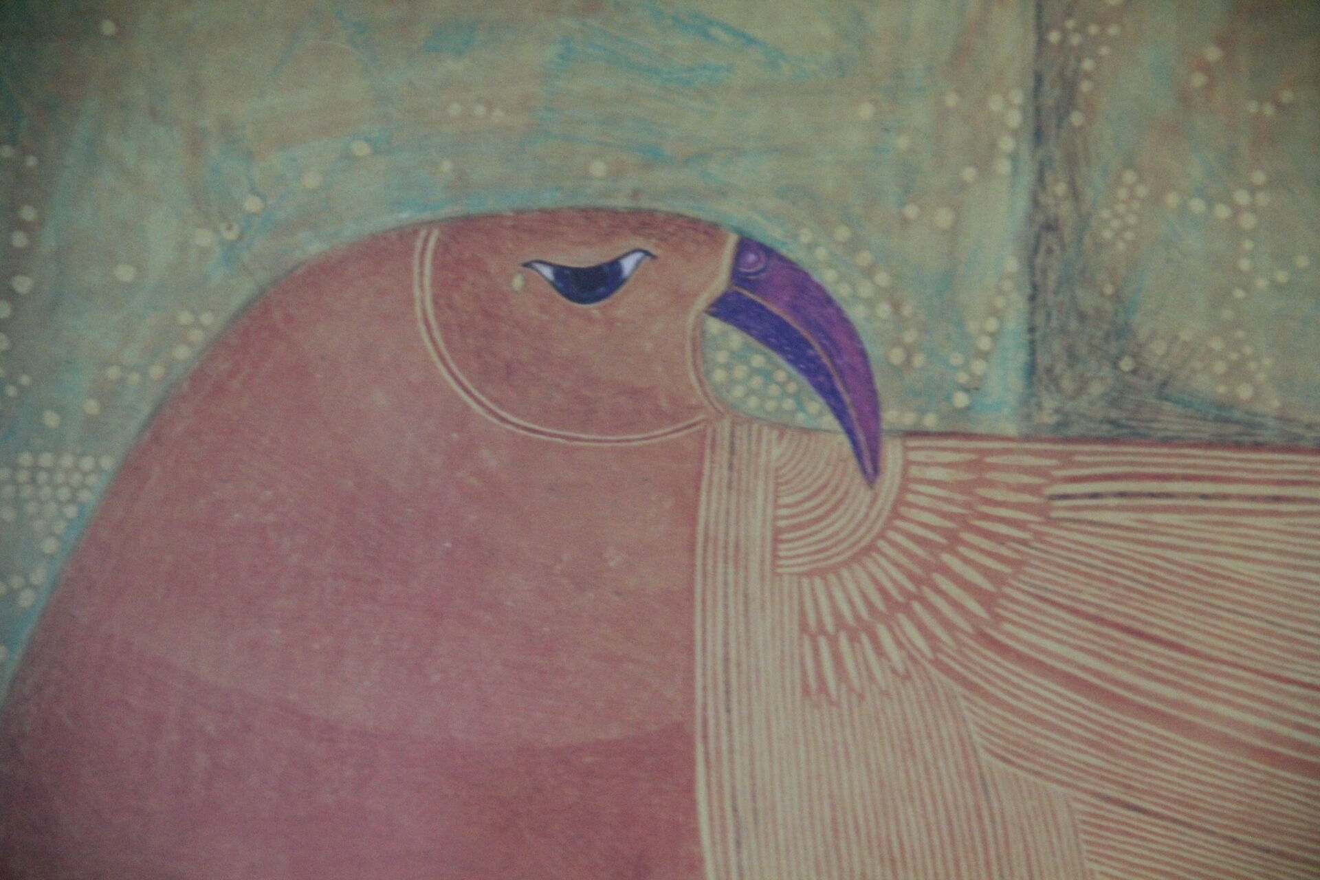 Vintage framed illustration