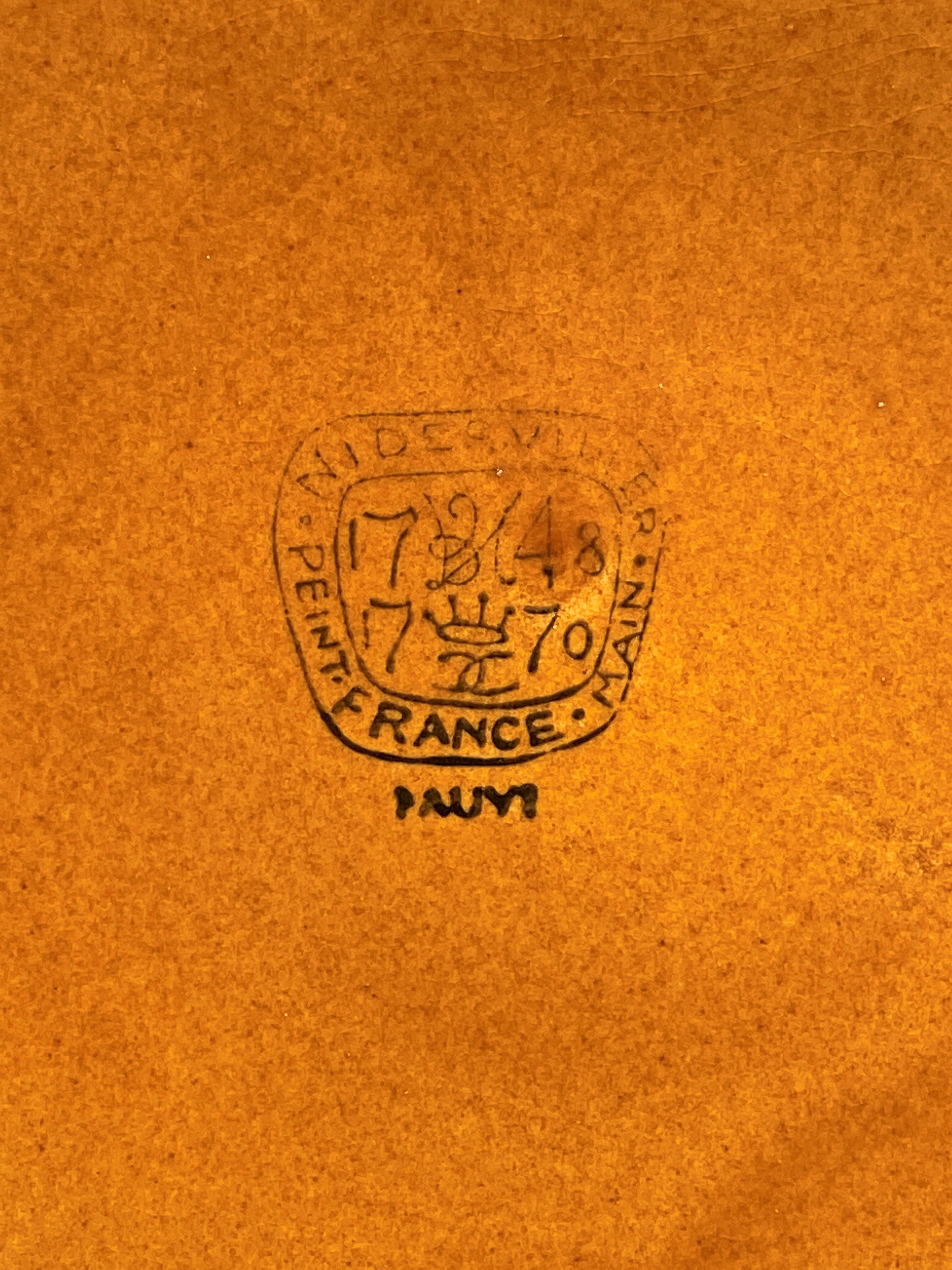 2 Niderviller oyster plates