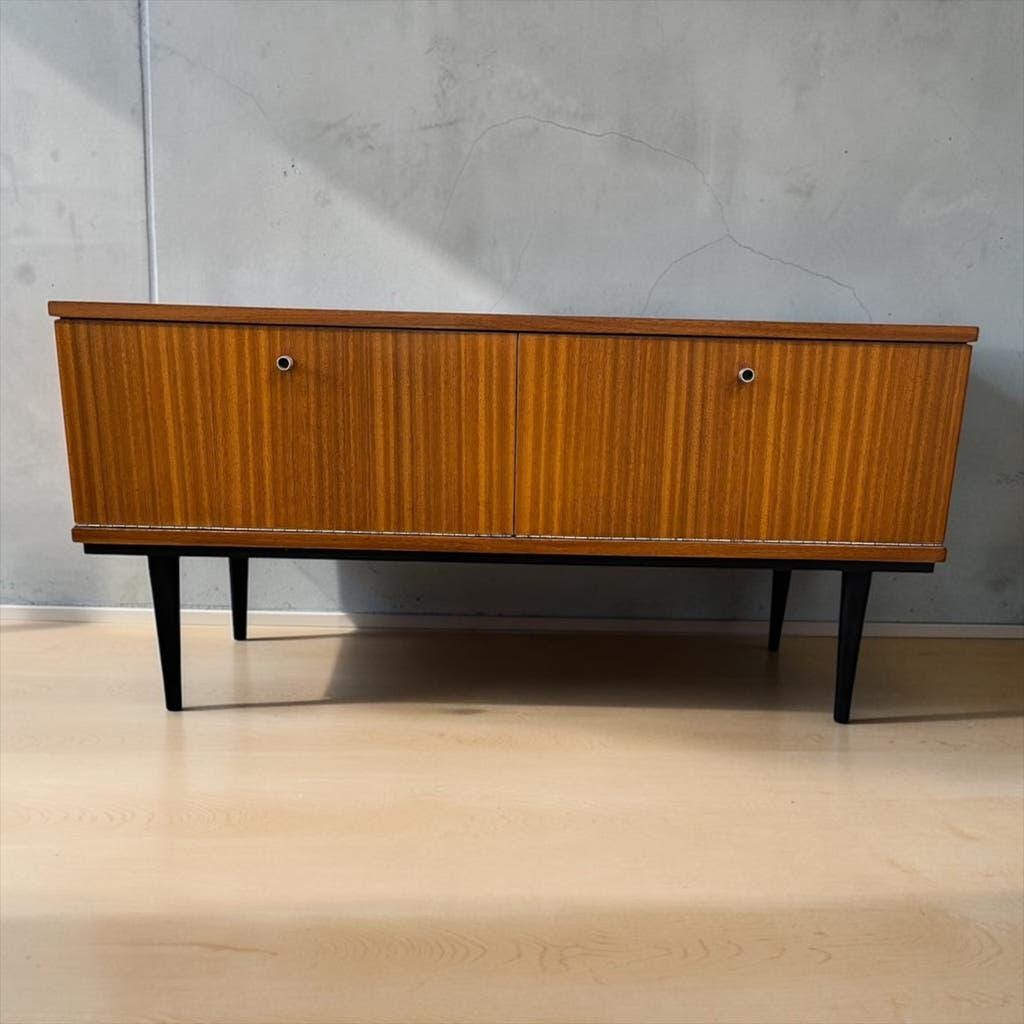 Vintage wooden TV unit. / low unit / low cabinet