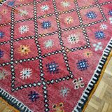 Moroccan Kilim handmade carpet, 166 cm x 131 cm