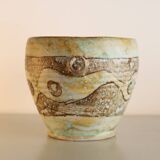 Free-form ceramic by cécile dein circa 1960