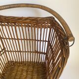 Winemaker's basket with handle