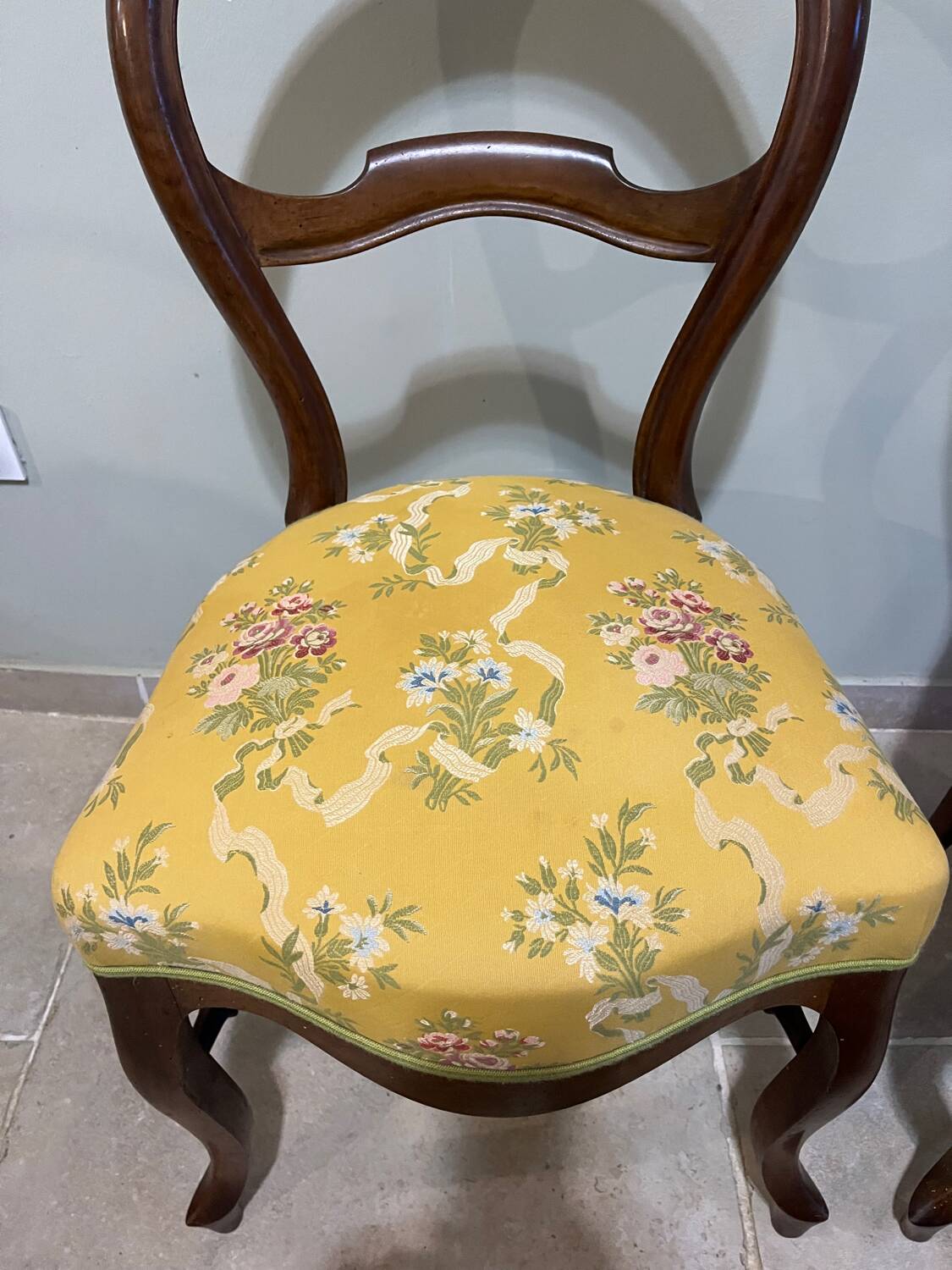 Pair of Louis Philippe style chairs