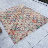 Geeometric Vintage Anatolian Rug sku 1081