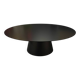 Table Basse Beside 64 – Métal Thermo-laqué Noir - Maison de Vacances
