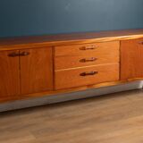 Retro teak 1960s long nathan mid century sideboard
