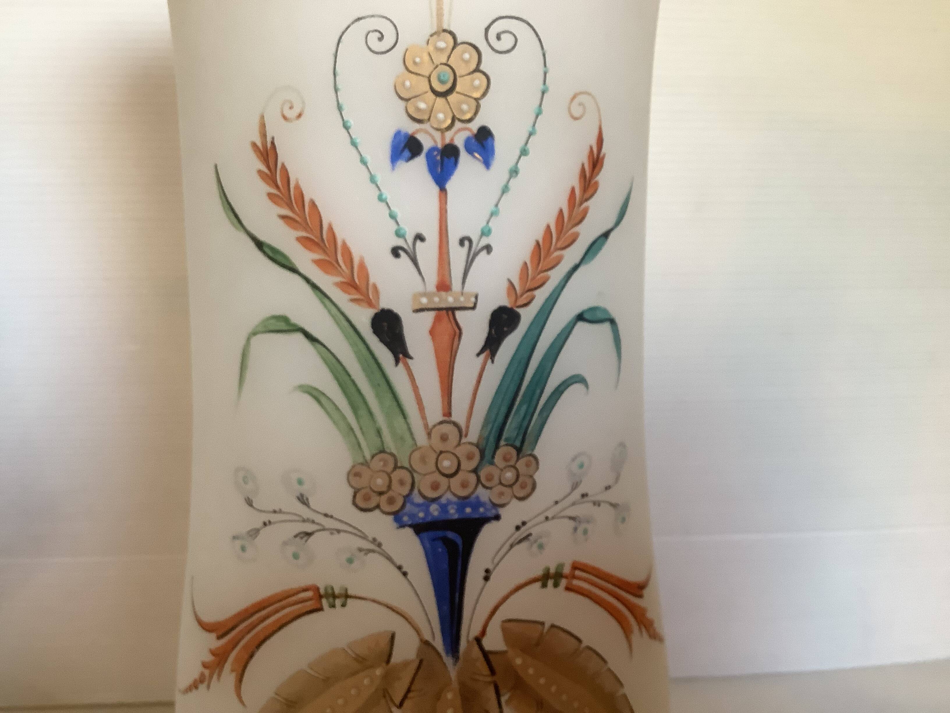 Pair of relief vases from the Napoléon III period