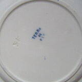 Plates earth fire batch of 6 birds vintage decorations