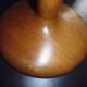 Wooden lamp foot or vintage pose