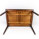 Table à manger en palissandre avec extensions, de design danois des années 1960.