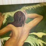 Painting on canvas