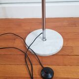 Vintage chrome lamp 2 orange spots 1970