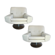 Paire de fauteuils italiens anciens vers 1970