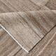 9x13 Brown Beige Large Vintage Rug, 265x399Cm