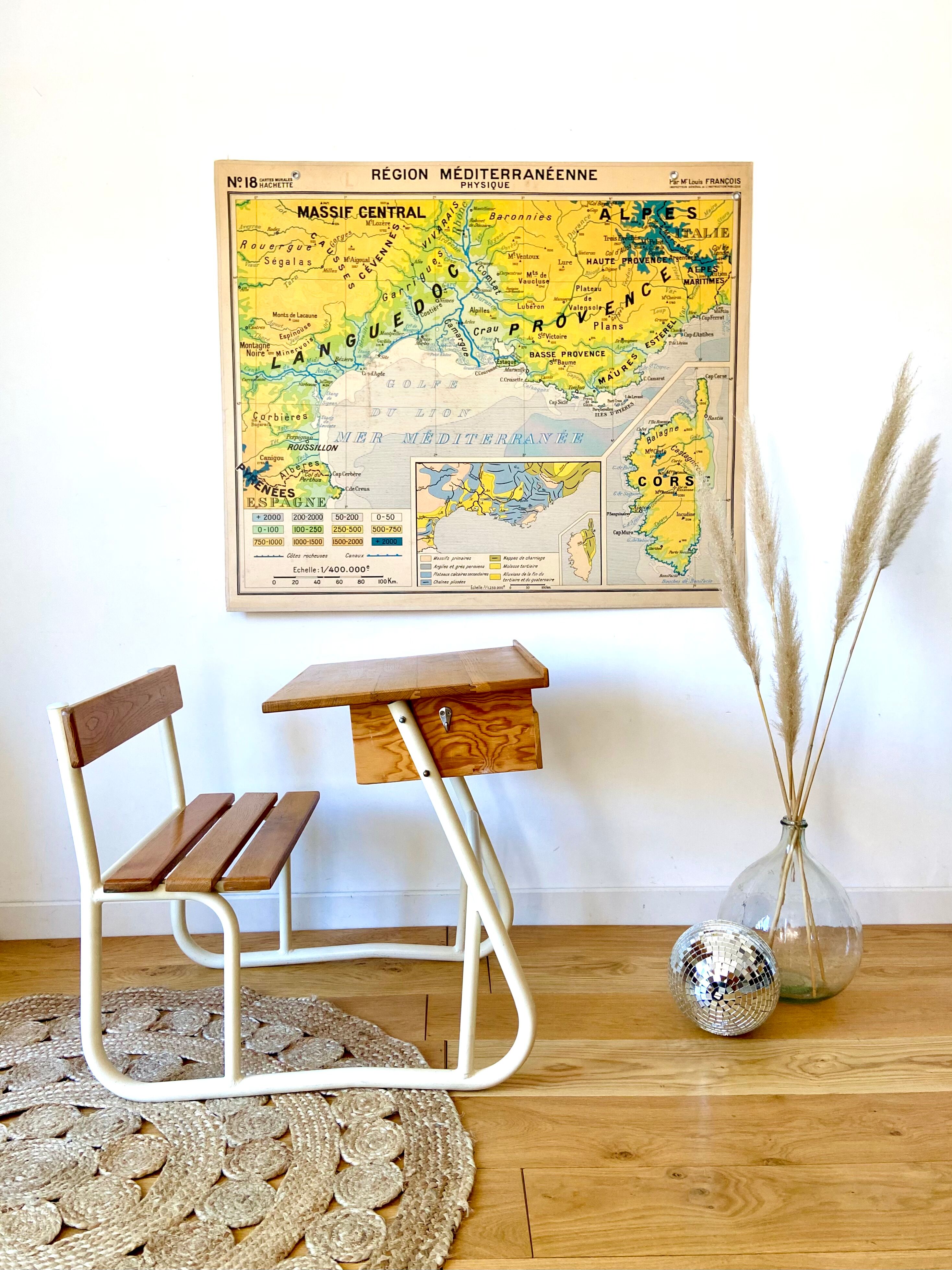 Bureau enfant tubulaire