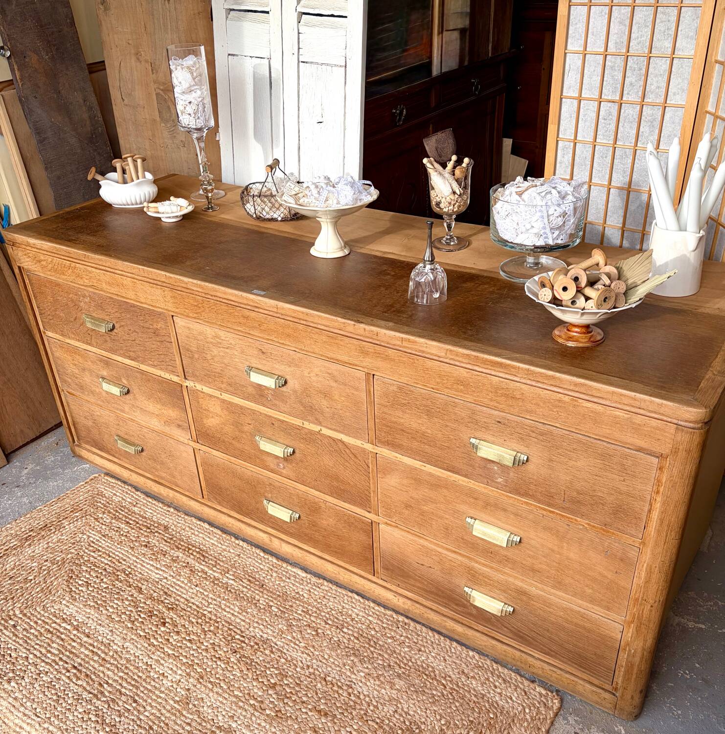 Old haberdashery counter