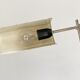 Mid century desk lamp with a rectangular shade