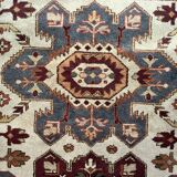 Antique handmade Caucasian wool carpet from Dagestan, 20th century
