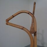 Large Bamboo Rocking Horse by Dirk van Sliedregt for Rohé Noordwolde, 1950s