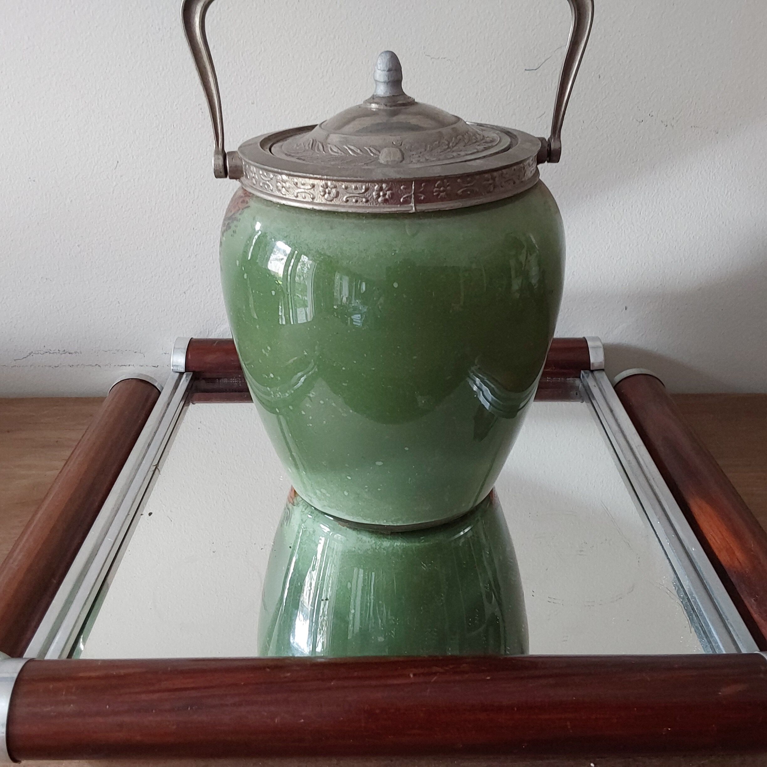 Bucket or biscuit tin