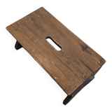 50s Handmade Wooden Footstool