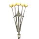 SERJAC retractable wall coat rack
