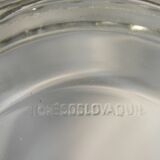 Glass fruit bowl - Czechoslovakia